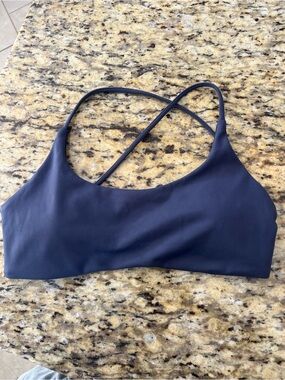 Crop Shop Boutique Navy Blue Crossback Bralette